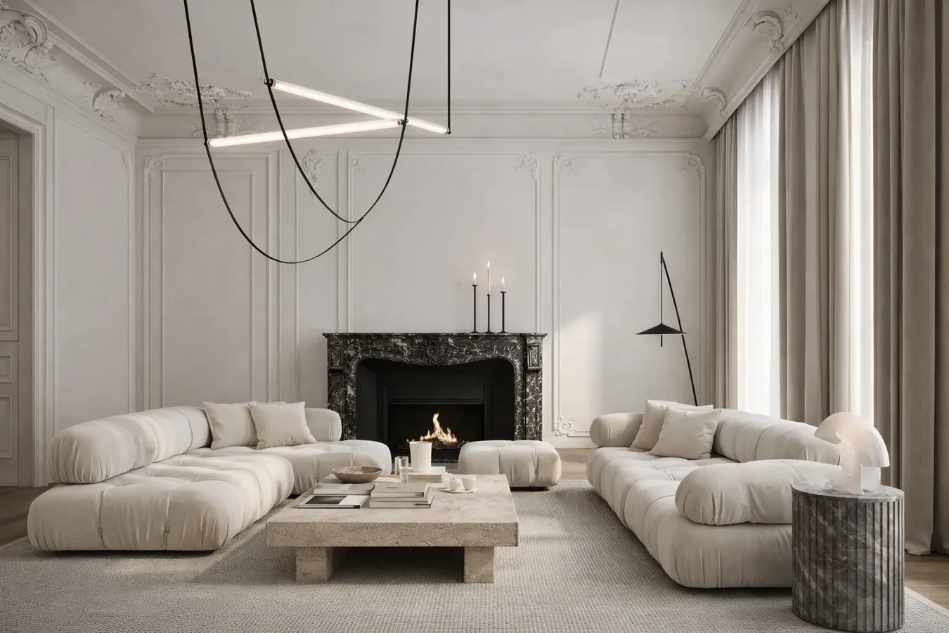 Rénovation appartement haussmannien Paris