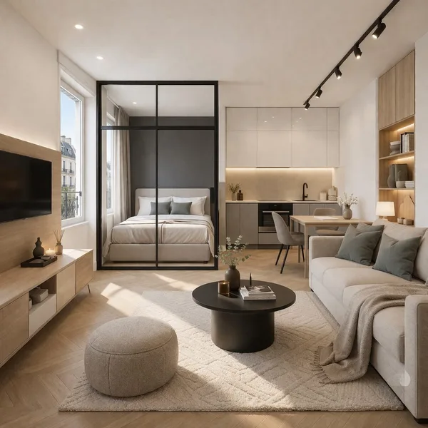 Rénovation studio Paris